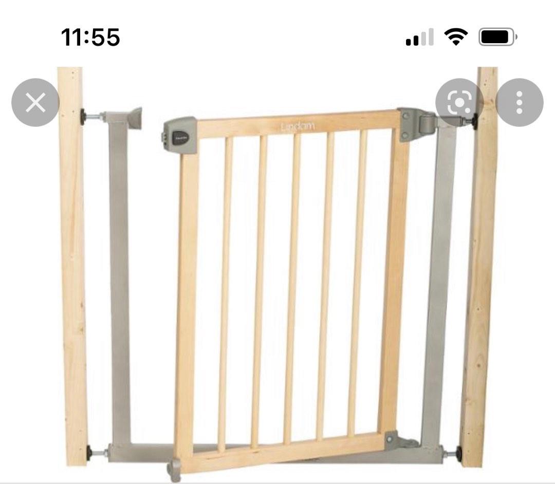 Lindam Art Deco Designer safety baby pet wooden Gate not Mothercare