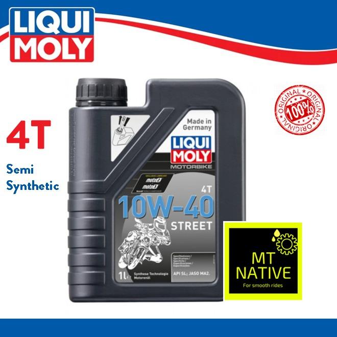 Motor oil Liqui Moly Street 1521 semi-synthetic 4T 10W40 1L -   - motorcycle store