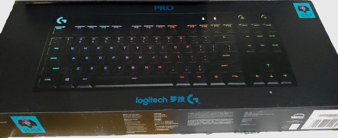 Logitech G Pro Keyboard - GX Blue Clicky Mechanical Keyboard on Carousell