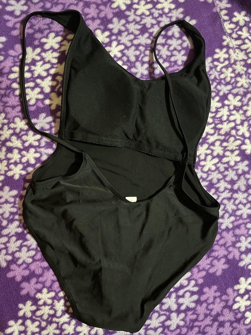 Lower back sexy side swimsuit (BLACK), Women's Fashion, Swimwear ...