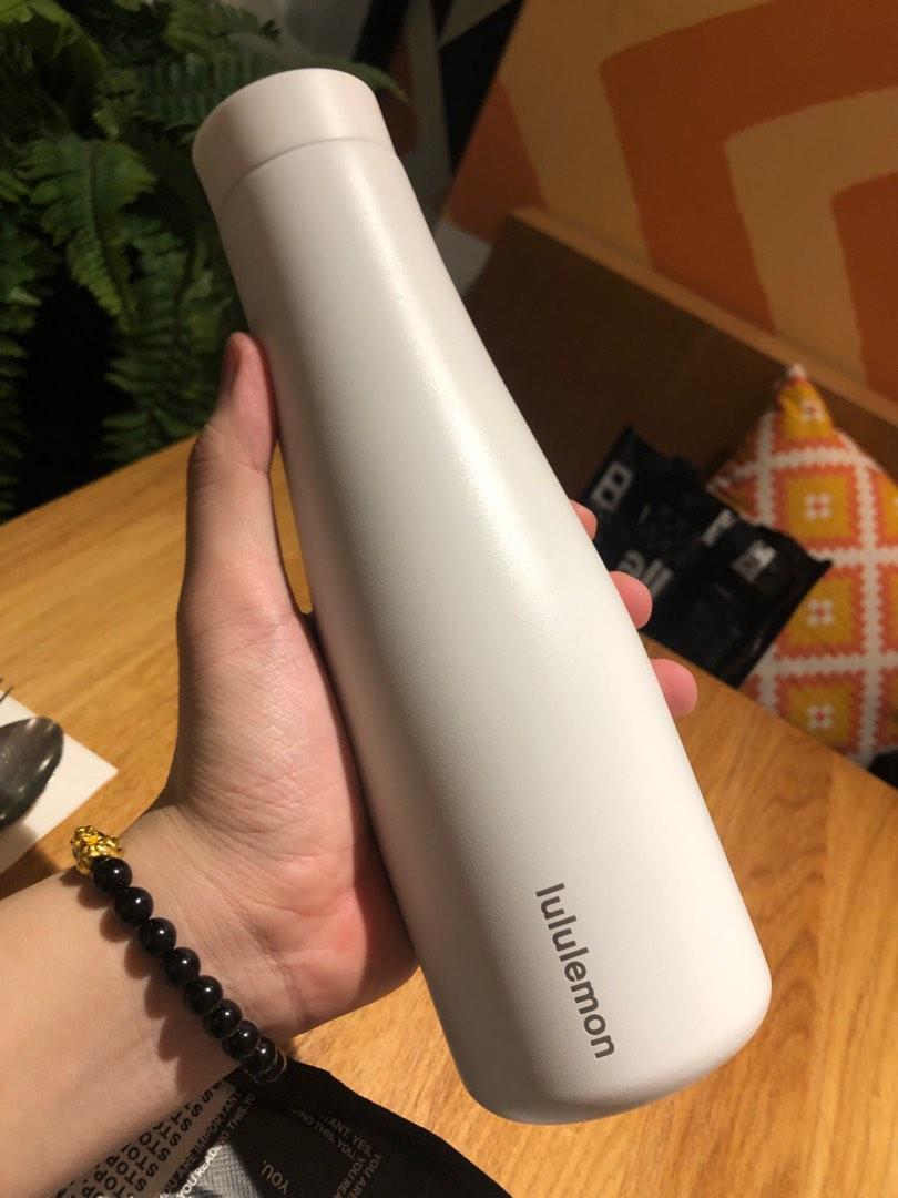 Lululemon Stay Hot Keep Cold Water Bottle White 19 oz New In Box
