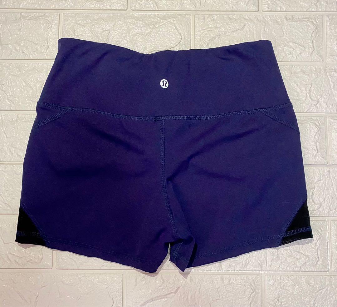 Lululemon work out shorts (Category: Activewear) located in Manila. Submitted by hemnl (Listing ID 1169653386, Image 2). Description: Designed in Vancouver Made in Cambodia Sizes: 6 (small), 8 (medium) Netted design on the sides Perfect for swimming, gym, yoga.