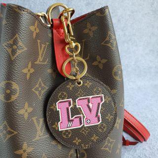 Louis Vuitton Neo LV Club Bag Charm and Key Holder, Navy