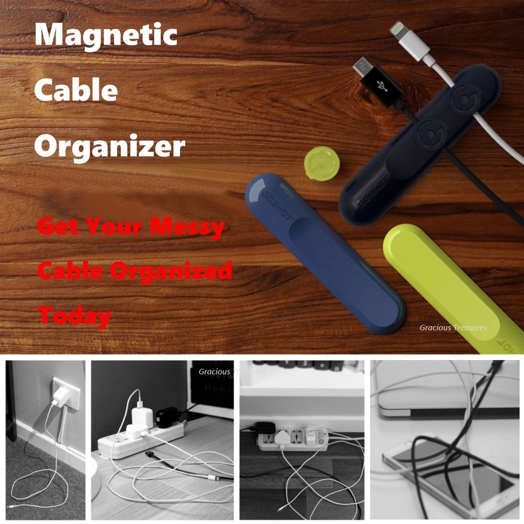 Cable Organizer for all cable Size, TV & Home Appliances
