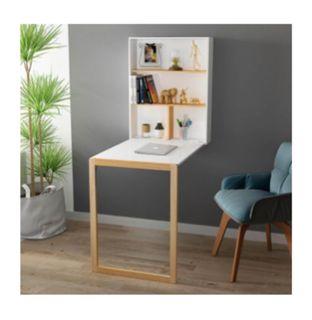 Meja & Rak Boleh Lipat - wall mounted shelf & desk