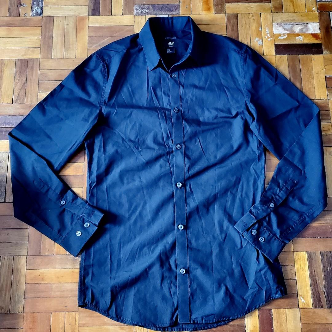 H&m mens dress shirt on sale