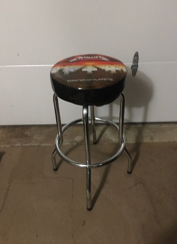Metallica bar stool store