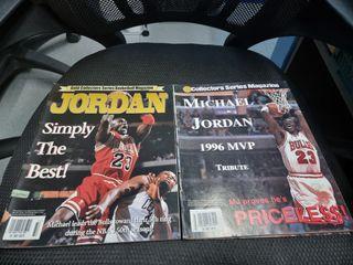 Beckett Basketball Monthly February 1996 Issue #67 - Michael Jordan Black  Jersey