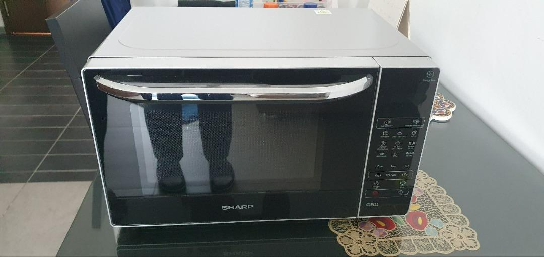 Microwave Oven with Grill, Sharp 20L, R62E0(S), TV & Home Appliances