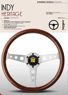MOMO INDY Heritage steering wheel