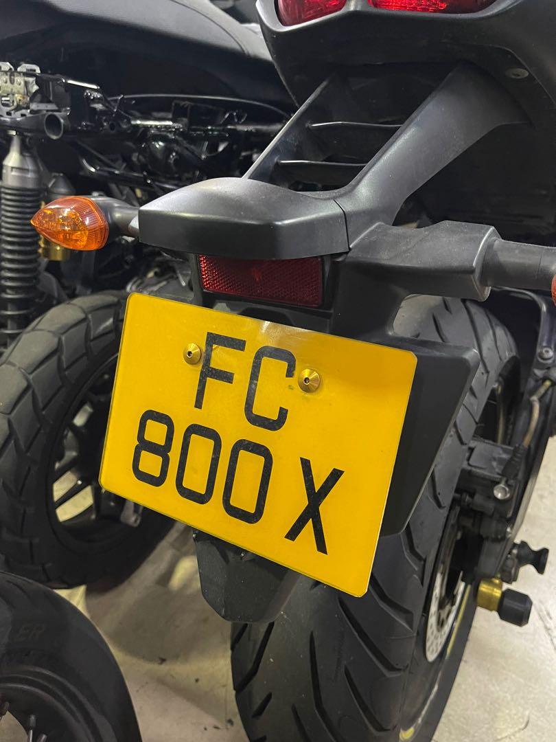Motorcycle number plate, Motorcycles, Motorcycle Accessories on Carousell