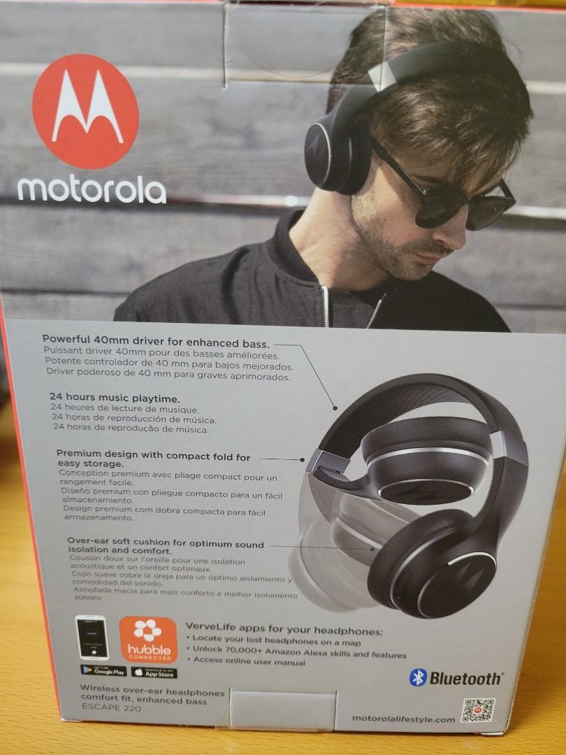 Motorola escape 220 on sale wireless headphones