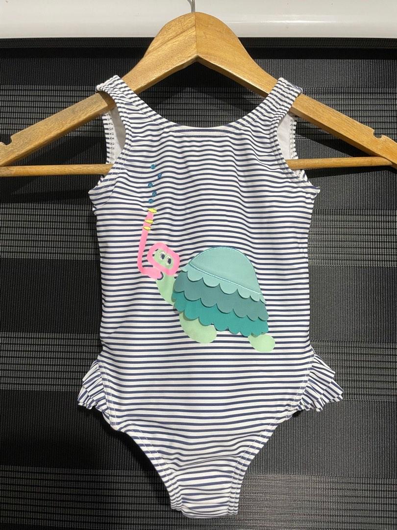 M&S Swimsuit Stripes, Babies & Kids, Babies & Kids Fashion on Carousell