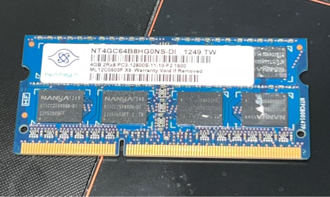 NANYA DDR3 RAM 4GB Computers Tech Parts Accessories