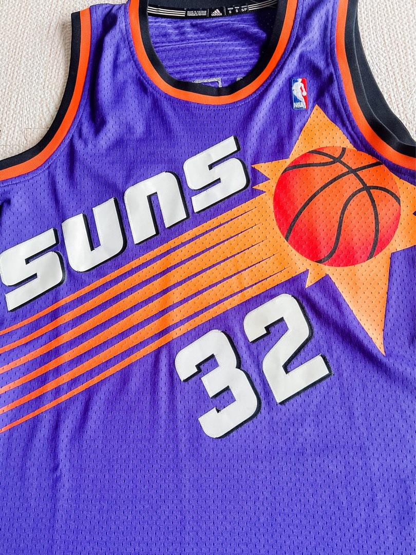 Jason Kidd #32 Phoenix Suns Champion Purple NBA Jersey 48 XL