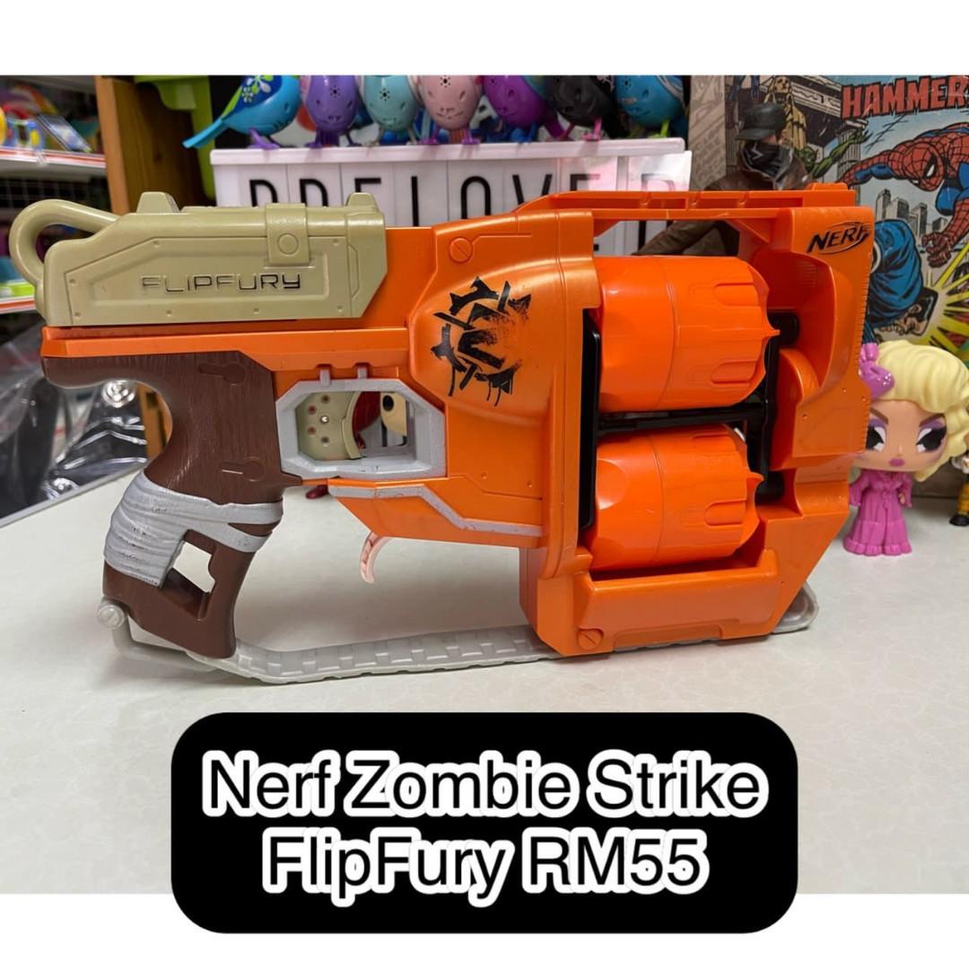 Nerf Zombie Strike FlipFury, Hobbies & Toys, Toys & Games on Carousell