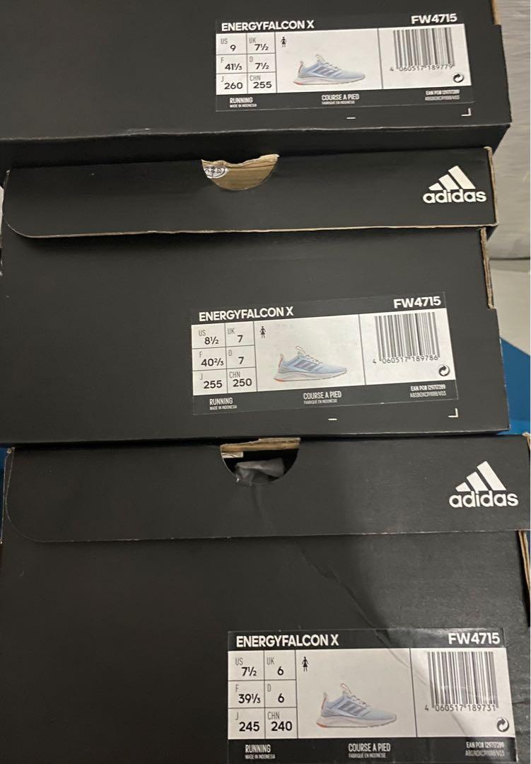 New Adidas Energy Falcon X FW4715, Fesyen Wanita, Sepatu di Carousell