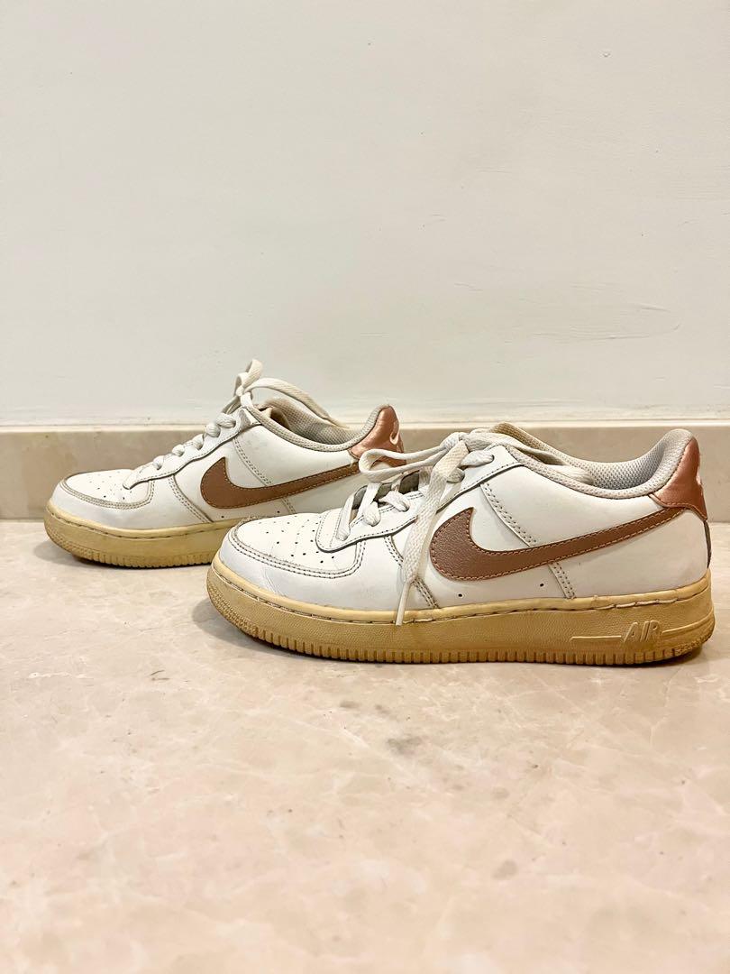 nike air force 1 womens rose gold