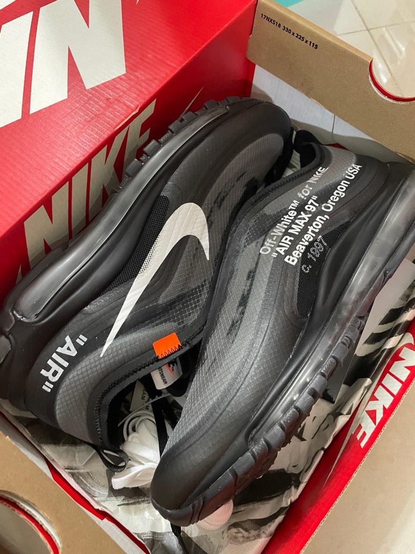 Nike Air Max 97 x Offwhite Black Men s Fashion Footwear