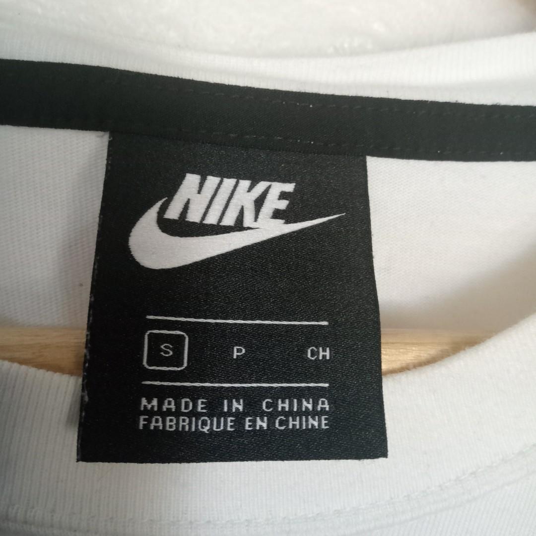 NIKE BIG LOGO SHIRT, Women's Fashion, Tops, Shirts on Carousell