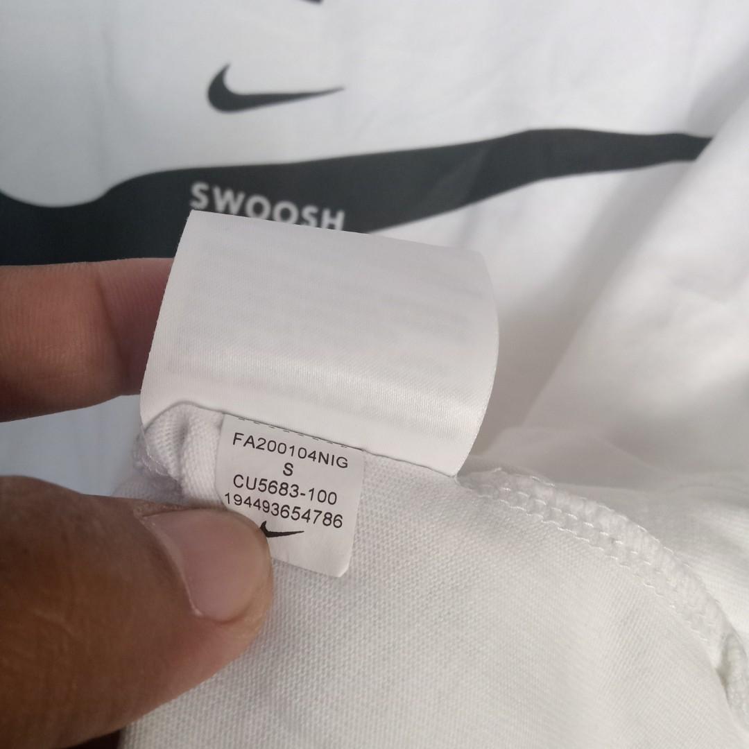 NIKE BIG LOGO SHIRT, Women's Fashion, Tops, Shirts on Carousell