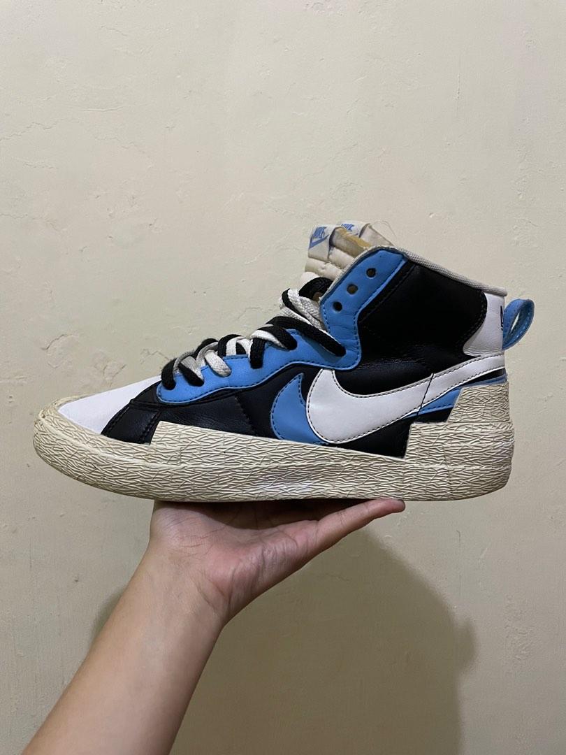 nike blazer sacai blue