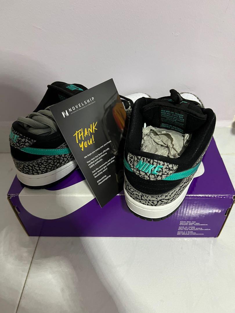 Nike Dunk Low SB -Atmos Elephant, Men's Fashion, Footwear, Sneakers on  Carousell