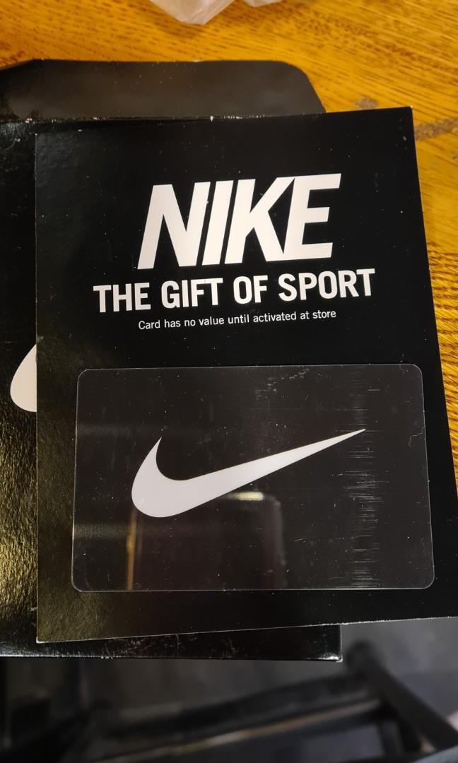 Nike Gift Card, Tickets & Vouchers, Vouchers on Carousell
