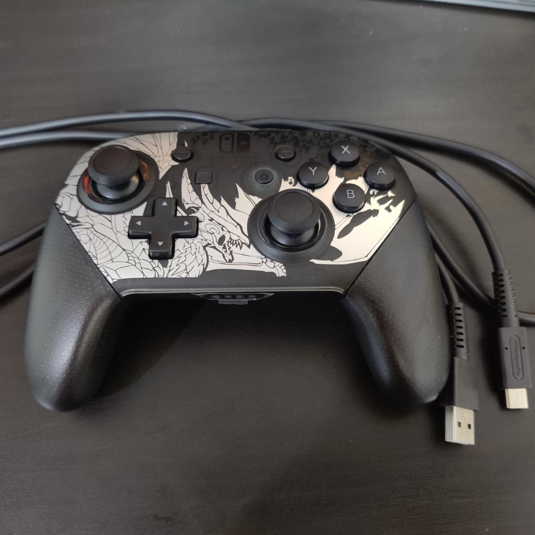 Nintendo Switch Pro Controller, Monster Hunter Rise Sunbreak Edition