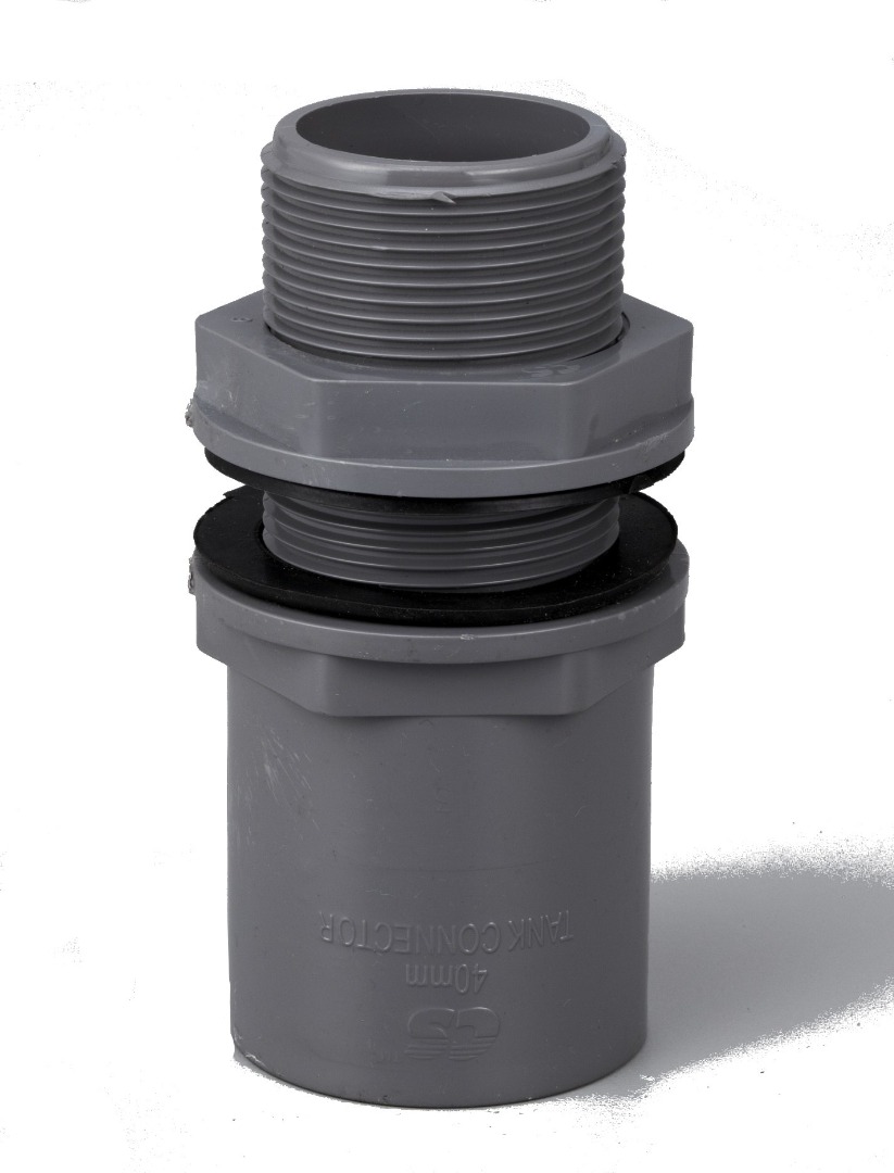 NKS BBB PVC Tank Connector Plumbing Fitting 25mm/ Pemasangan Tangki