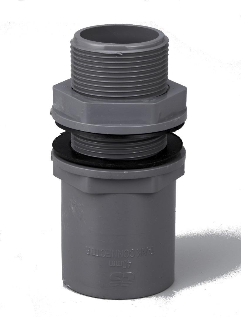 NKS BBB PVC Tank Connector Plumbing Fitting 25mm/ Pemasangan Tangki