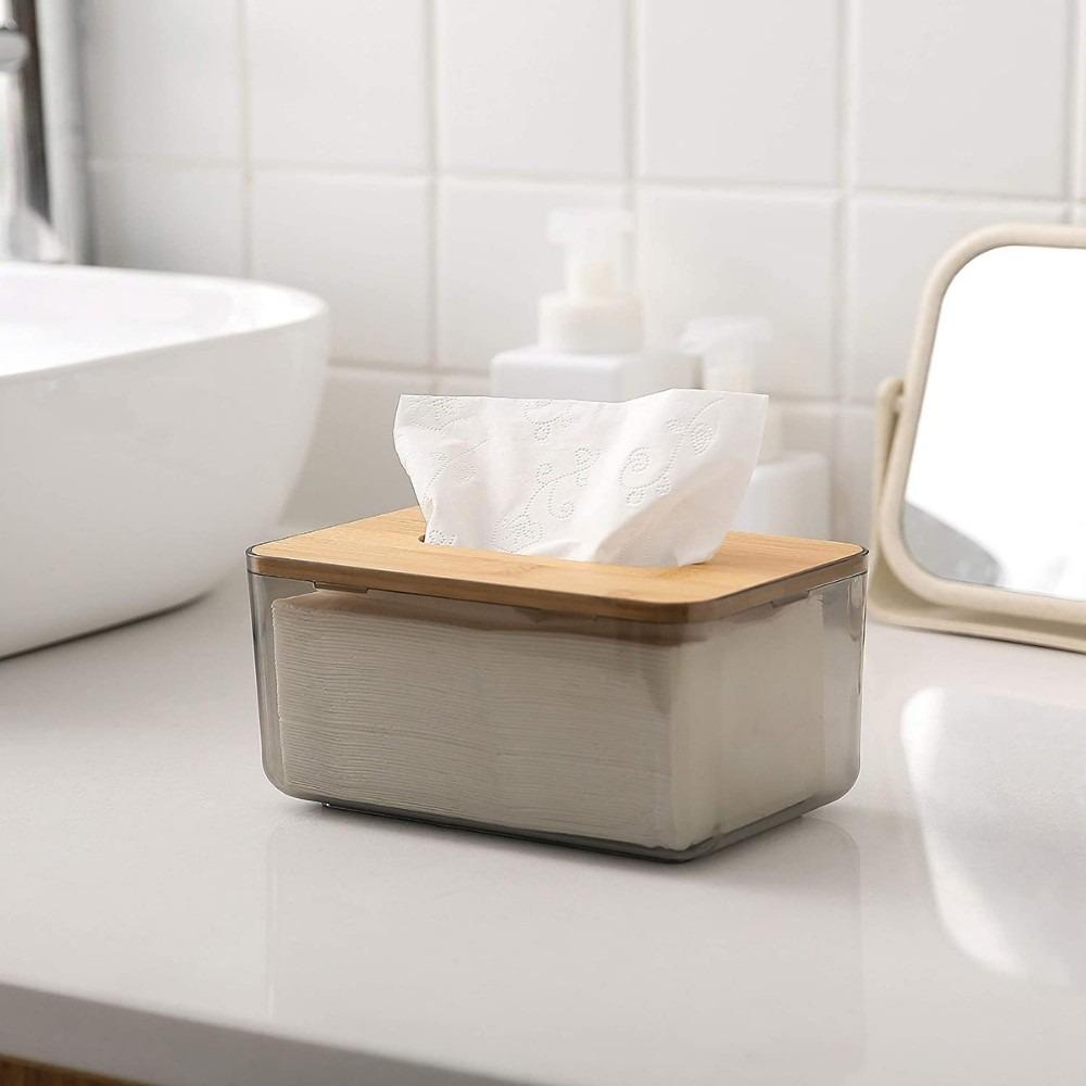 Nordic Acrylic Transparent Tissue Box Clear Tissue Box Crystal Tissue ...