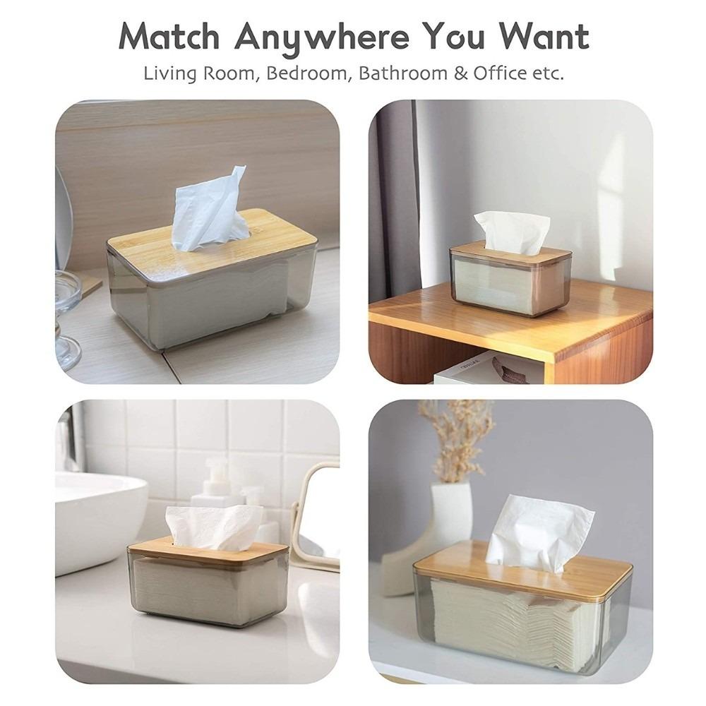 Nordic Acrylic Transparent Tissue Box Clear Tissue Box Crystal Tissue ...