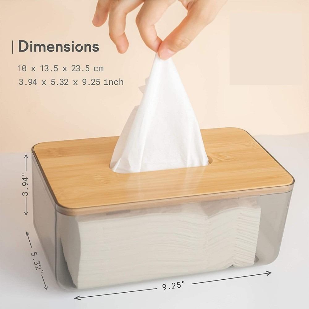 Nordic Acrylic Transparent Tissue Box Clear Tissue Box Crystal Tissue ...