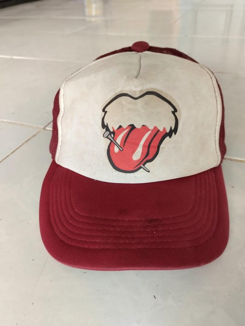 Number (N)ine X The Rolling Stones Trucker Hats, Men's Fashion