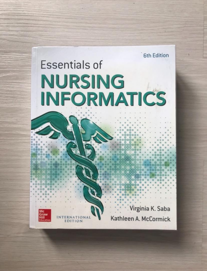 Nursing Informatics Hobbies Toys Books Magazines Textbooks on
