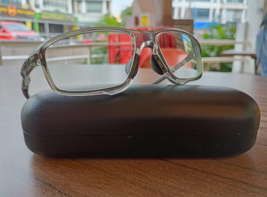 OAKLEY CROSSLINK ZERO ASIAN FIT USED PERFECT LIKE NEW SPECTACLE EYEWARE SHADES SUNGLASSES