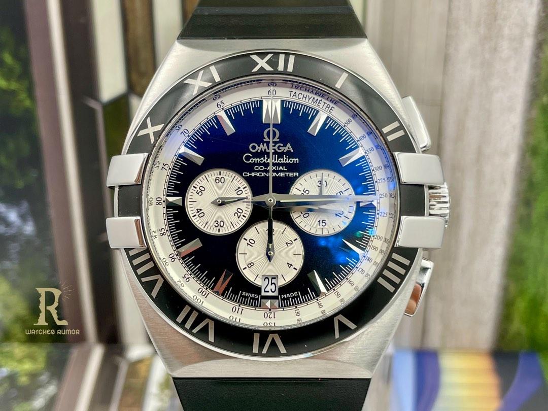 Omega Constellation Double Eagle Chronograph 41mm Luxury Watches