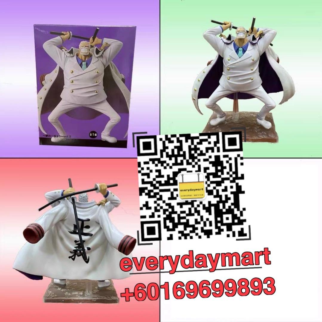 One Piece Monkey D Garp 19cm Statues Action Figure Toys 海贼王海军大将卡普 手办模型摆件 Hobbies Toys Toys Games On Carousell