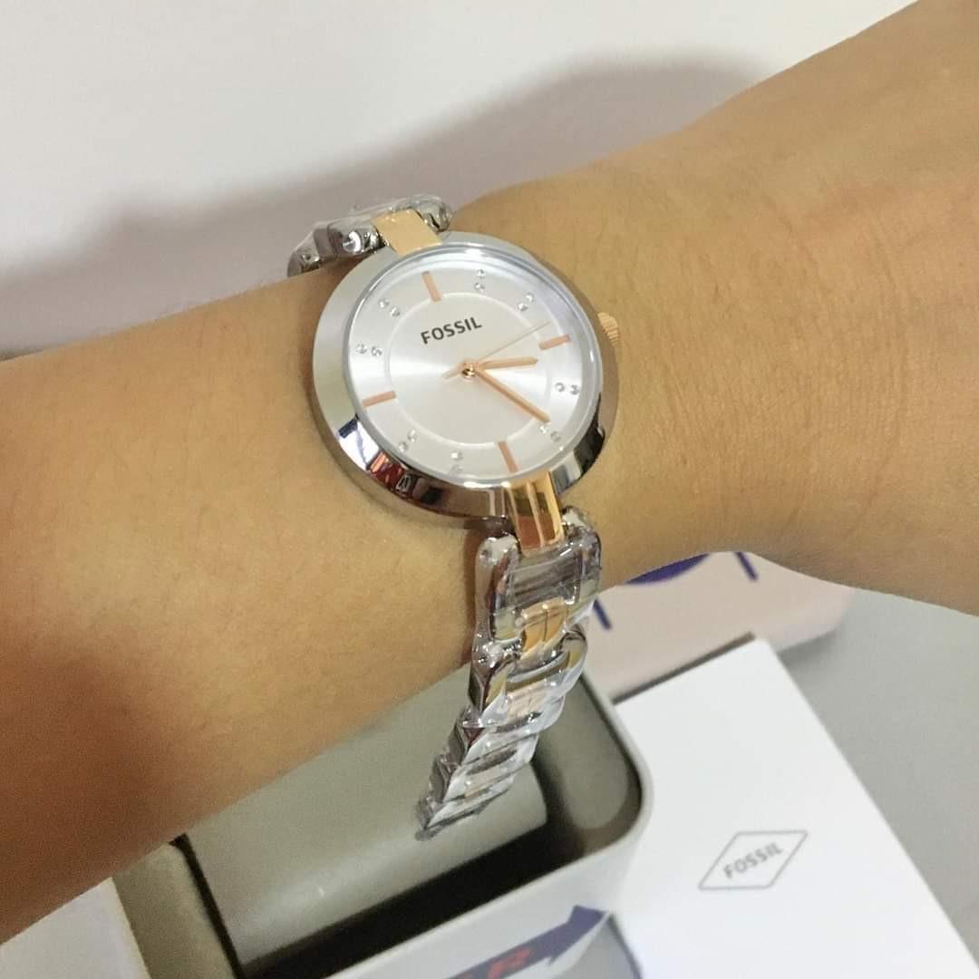 Fossil women's kerrigan quartz stainless steel dress quartz watch hotsell