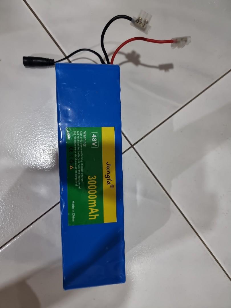 48V 30Ah Electric Bike Battery - Lithium Ion With BMS For E-Bikes & Scooters