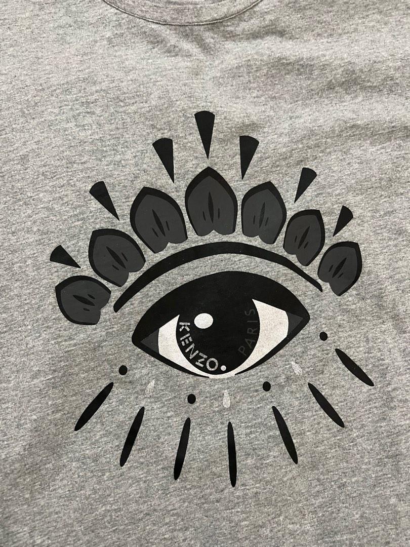 Kenzo black eye t shirt hotsell