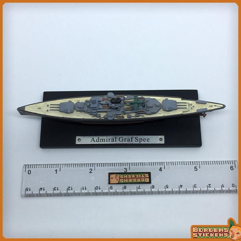 Original World of Warships model HMS Hood, Admiral Graf Spee
