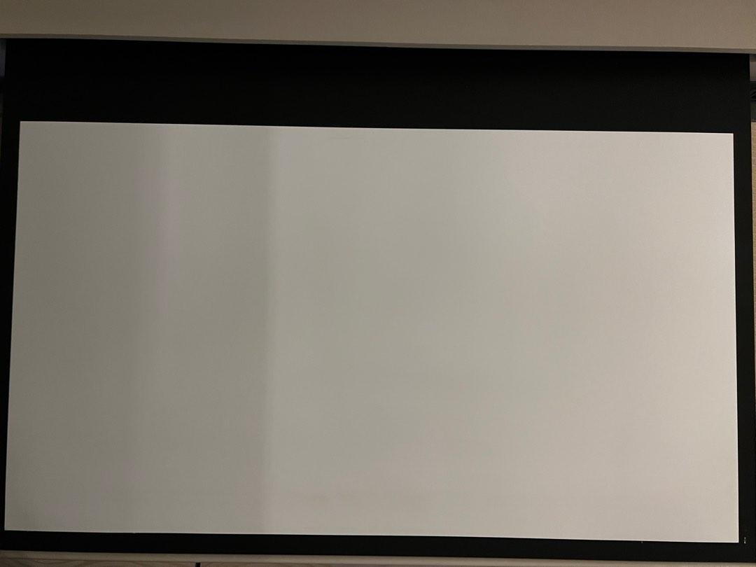 Os Screen 電幕100吋 音響器材 其他音響配件及設備on Carousell