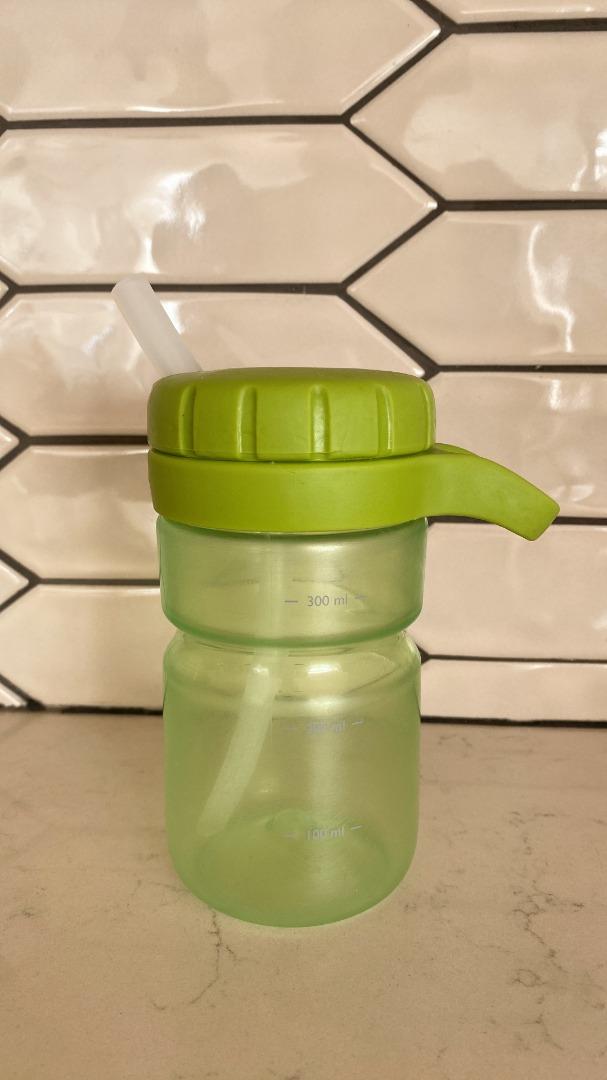 OXO TOT Green Twist Top Toddler Water Bottle 12oz, Babies & Kids