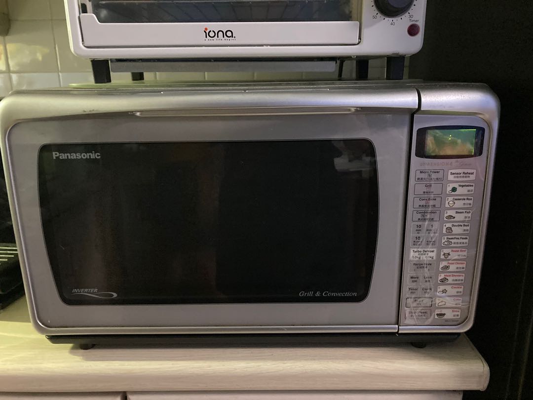 Panasonic inverter Dimension 4 microwave convection oven grill 28L, TV