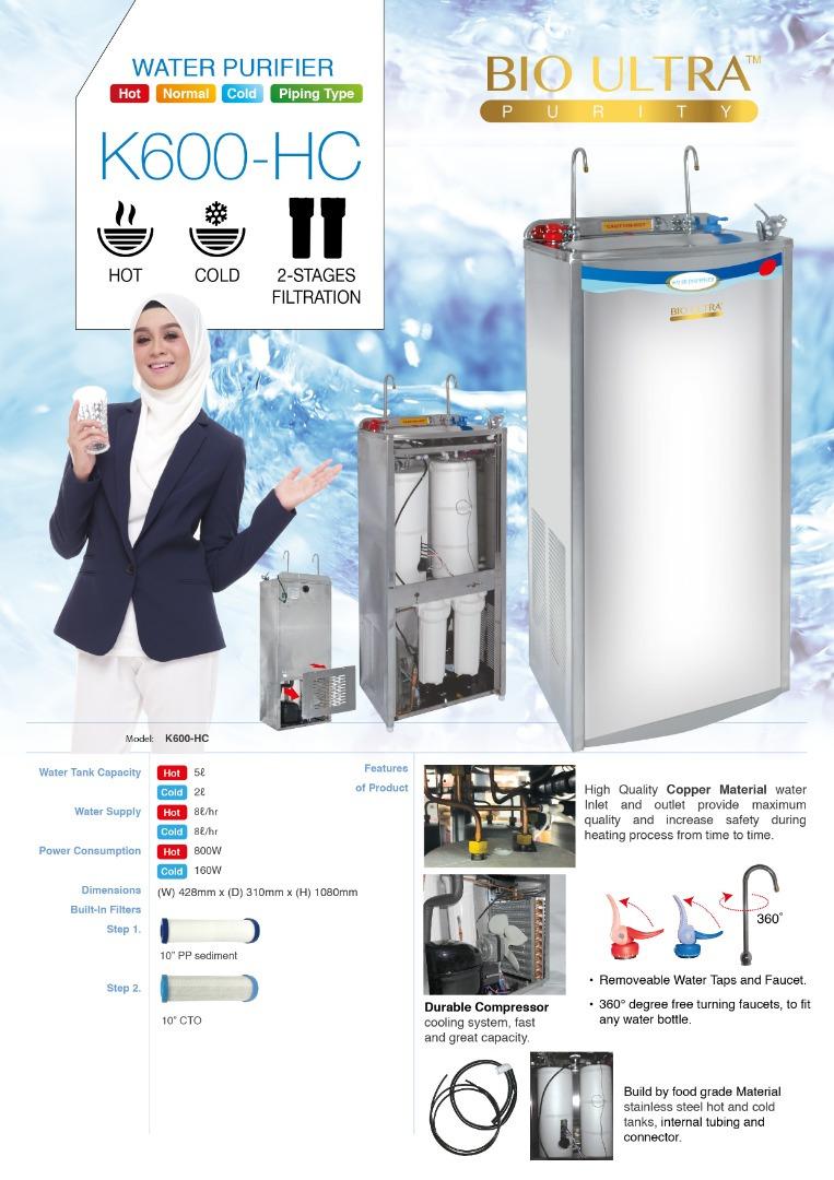 Penapis Air TERBAIK water filter Dispenser cooler // Gold master