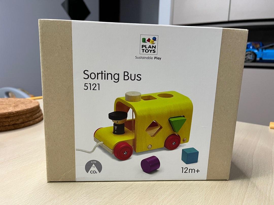 Plantoys Sorting Bus, Hobbies & Toys, Toys & Games on Carousell