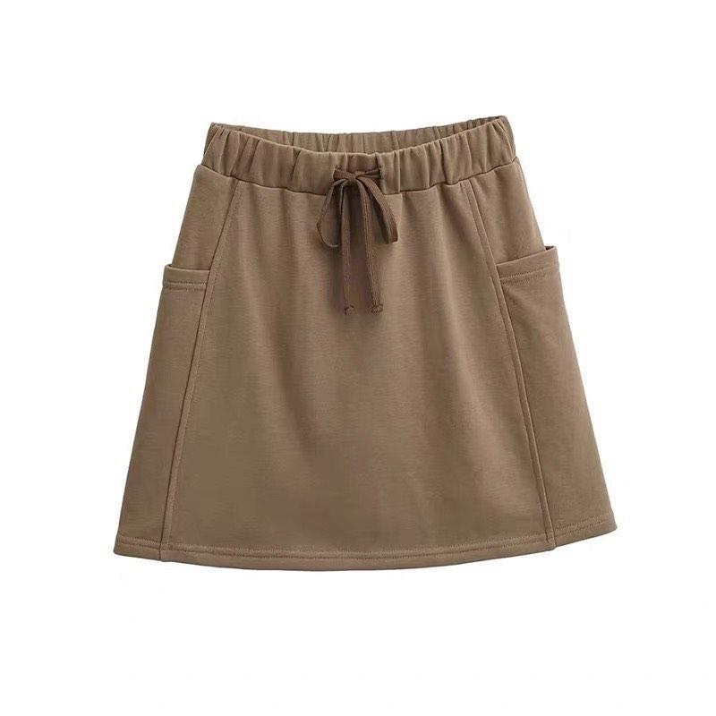 Drawstring jogger skirt clearance