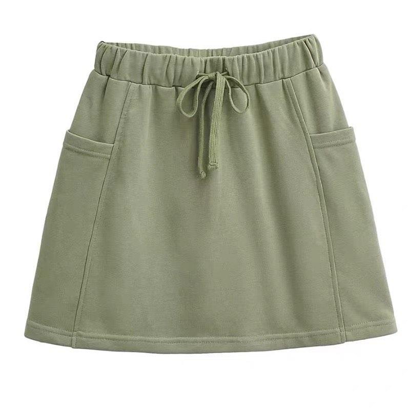 Drawstring jogger clearance skirt